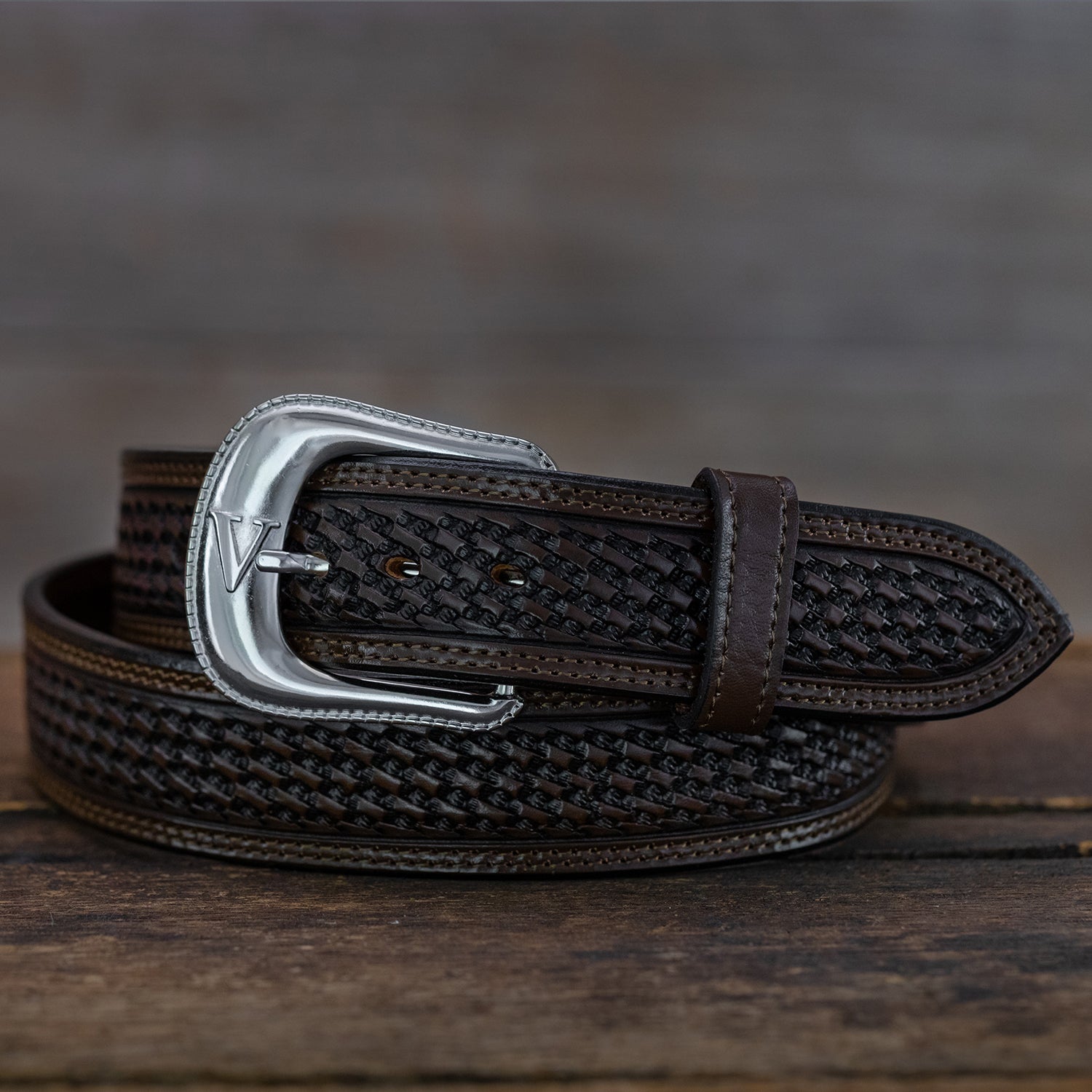 Multi Black, Grey and Silver - Woven Stretch Belt - Stolen Riches