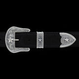 Vogt Silversmiths 1 1/2" Western Buckles The Tombstone Star Rope Edge