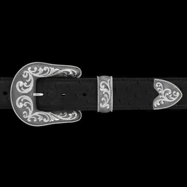 Vogt Silversmiths 1 1/2" Western Buckles The Women's Black River 1 ½"