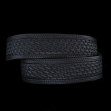 Vogt Silversmiths Belts Black Basket Weave