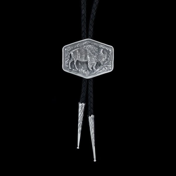 Vogt Silversmiths Bolos NEW! The Prairie Bison Bolo