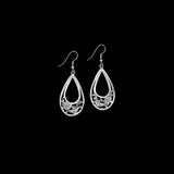 Vogt Silversmiths Earrings The Lydia Teardrops