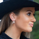 Vogt Silversmiths Earrings The Red Canyon Hoop