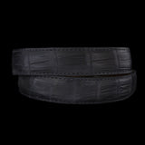 Vogt Silversmiths Magna Belts Genuine Alligator in Black