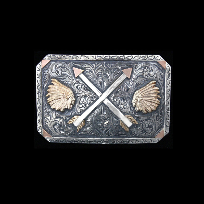 Vogt Silversmiths Trophy Buckles Native Ways Trophy Buckle