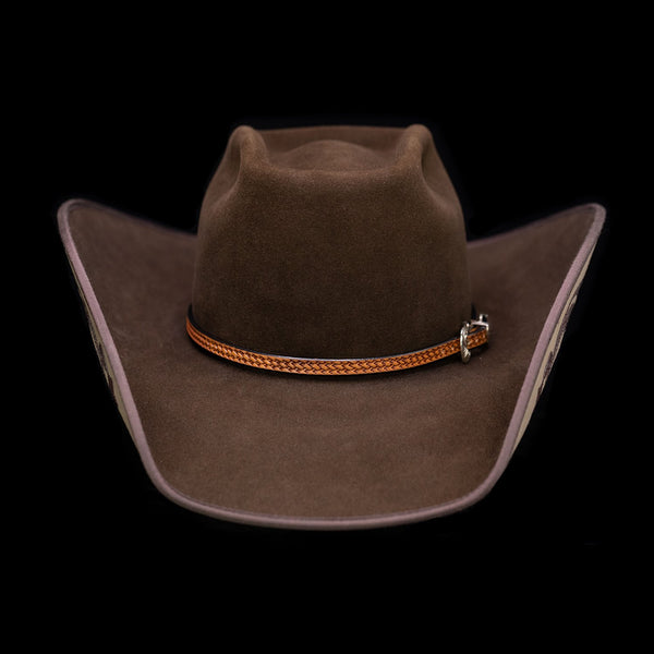Leather Cowboy Hat Band, Handmade Western Hat Bands -  Denmark